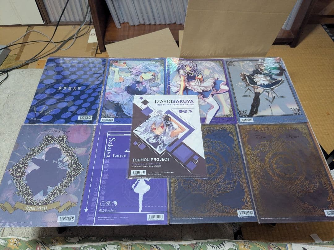 東方Project 波天宮　十六夜咲夜　クリアファイル 9枚セット