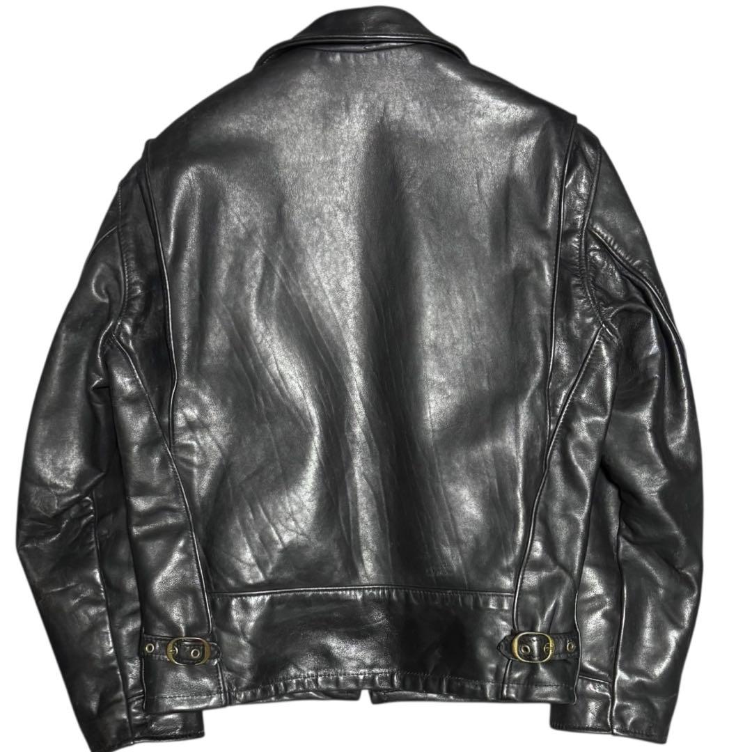 Schott 米国製 AT101 ボアライナー付 ライダースジャケット 38