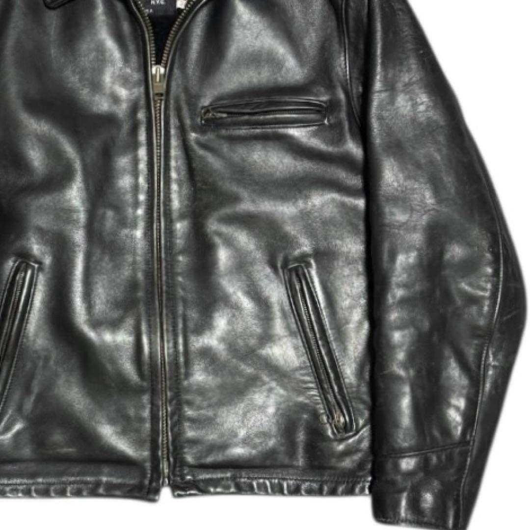 Schott 米国製 AT101 ボアライナー付 ライダースジャケット 38