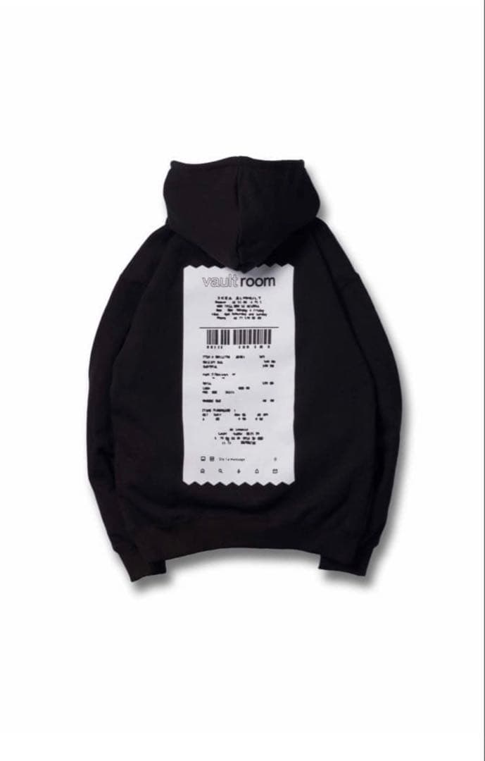 VAULTROOM PEACEFUL HOODIE 黒パーカー 鳩