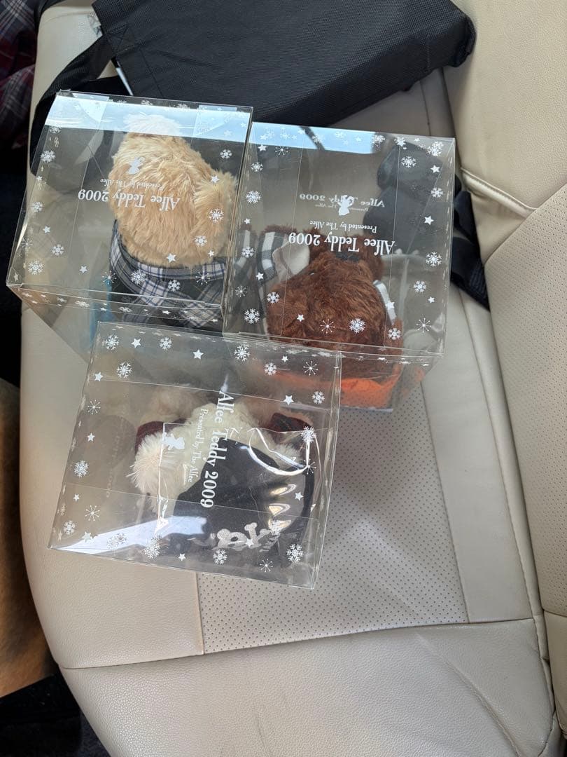 Alfee Teddy 2009 ぬいぐるみ 3体セット