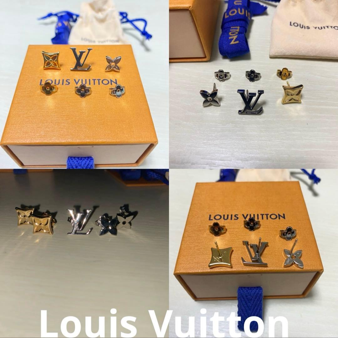 【LouisVuitton】 ピアス3点