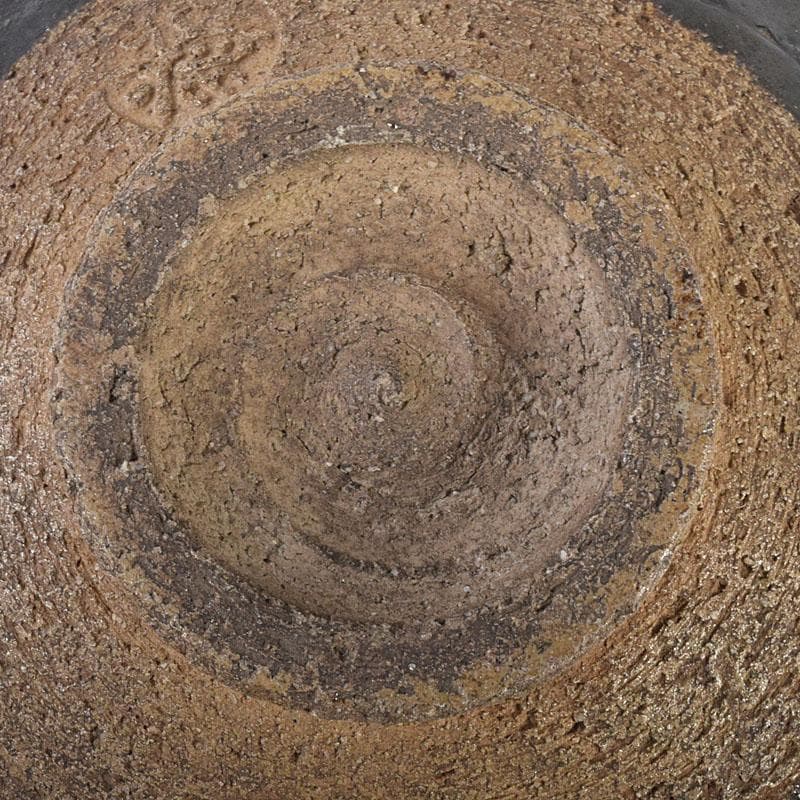 茶道具　楽吉左衛門　黒楽茶碗　C　6928