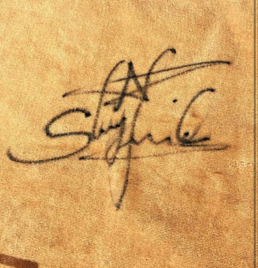 読売巨人　ジャイアンツ　直筆サイン入りバスタオル