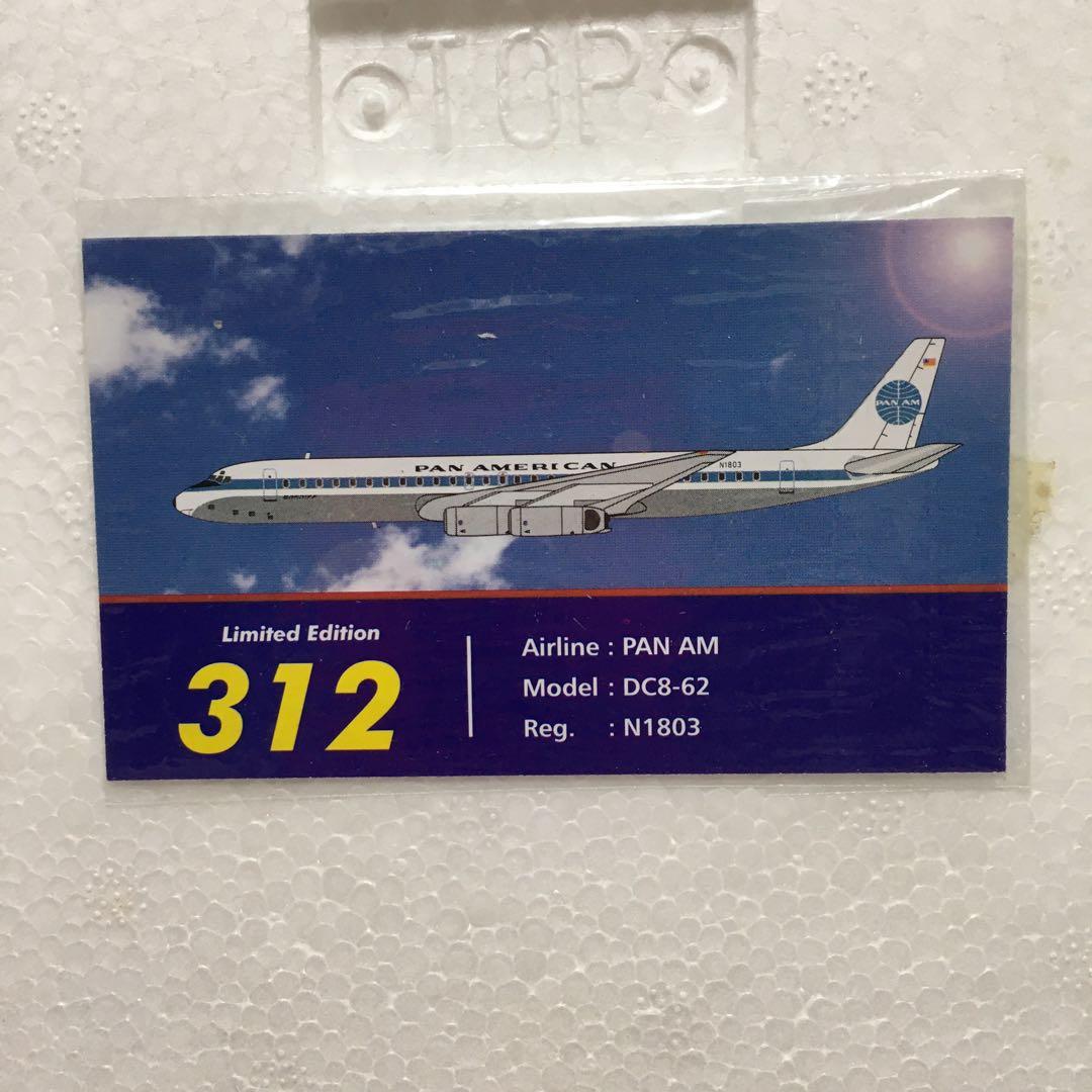 1/200 Aviation DC-8-62 パンナム航空N1803 限定モデル