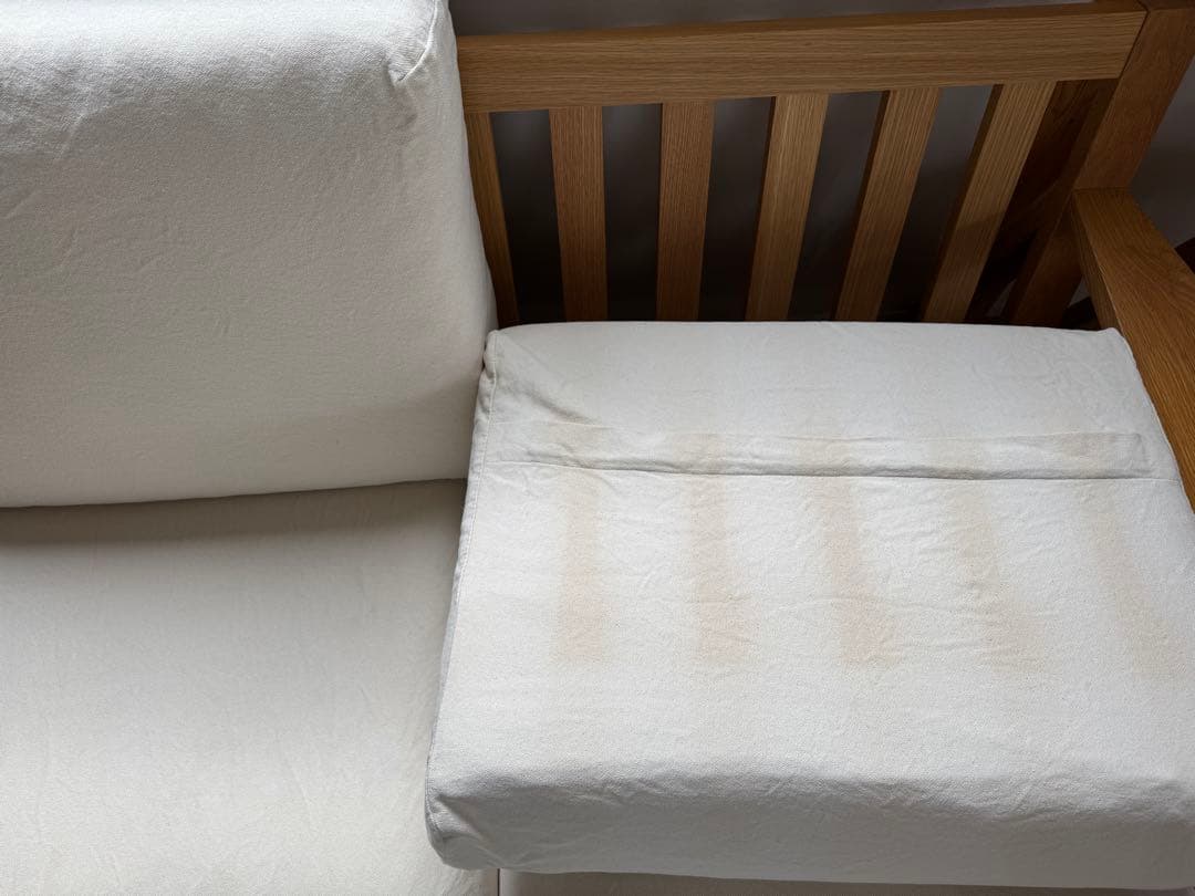 無印良品ソファ　ウレタンポケットコイル2シーター