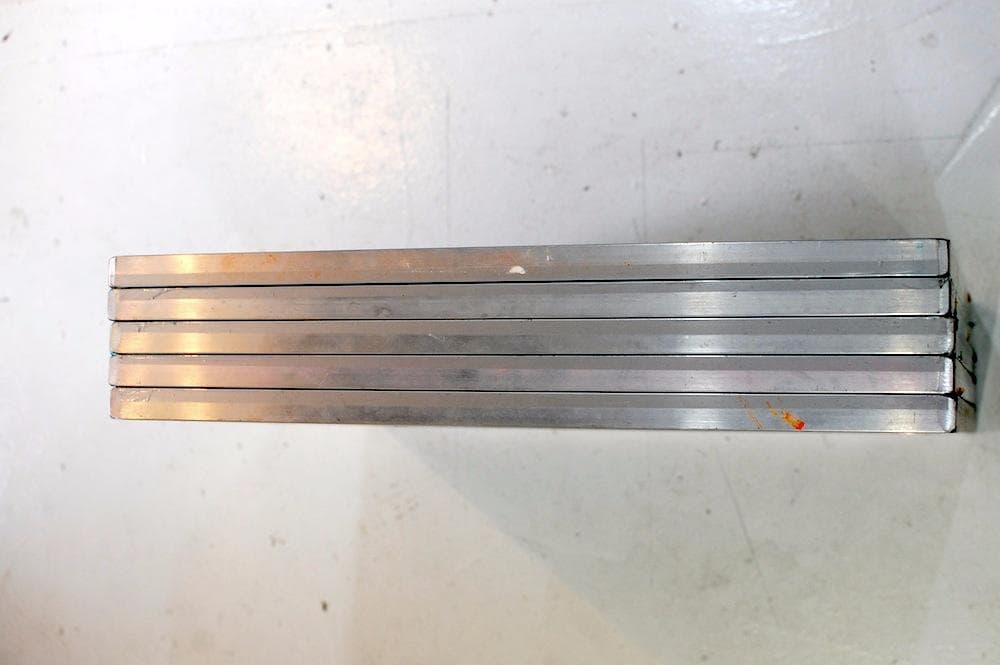 シルクスクリーン アルミ枠 外寸W430/H510mm 5枚セット（送料込み）