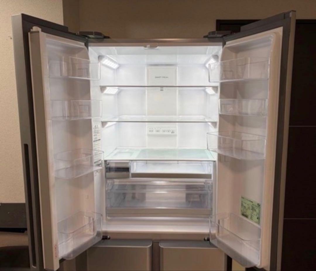 【美品】AQUA 420L 2023年製 4ドア冷蔵庫 シルバー