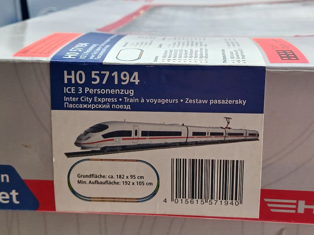 鉄道模型 PIKO 57194 Start Set DB ICE 3 4-teilig