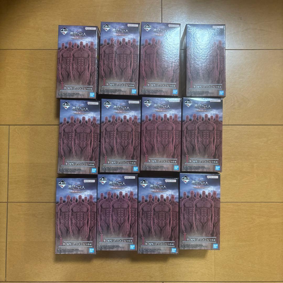 進撃の巨人　一番くじ フルコンプA1B2C1D1 E1ラストワン1 合計62点