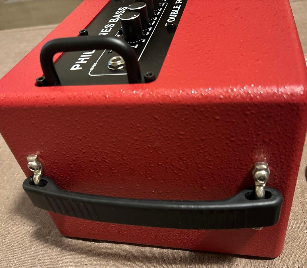 PJB Double Four Red BG-75 小型ベースアンプ ケース付き