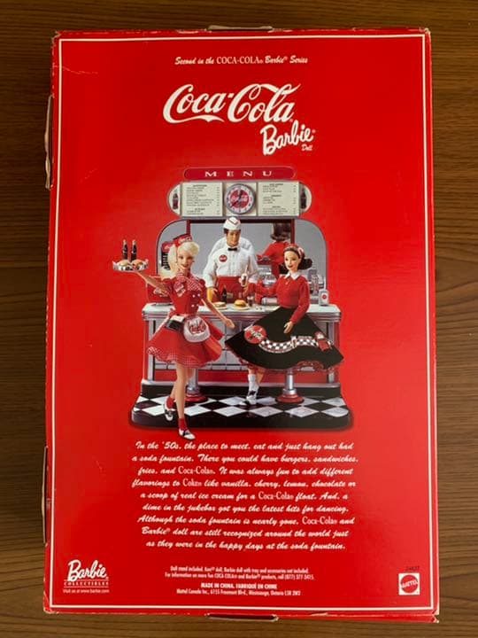 ★   バービー人形　コカコーラ　Barbie Doll   ★