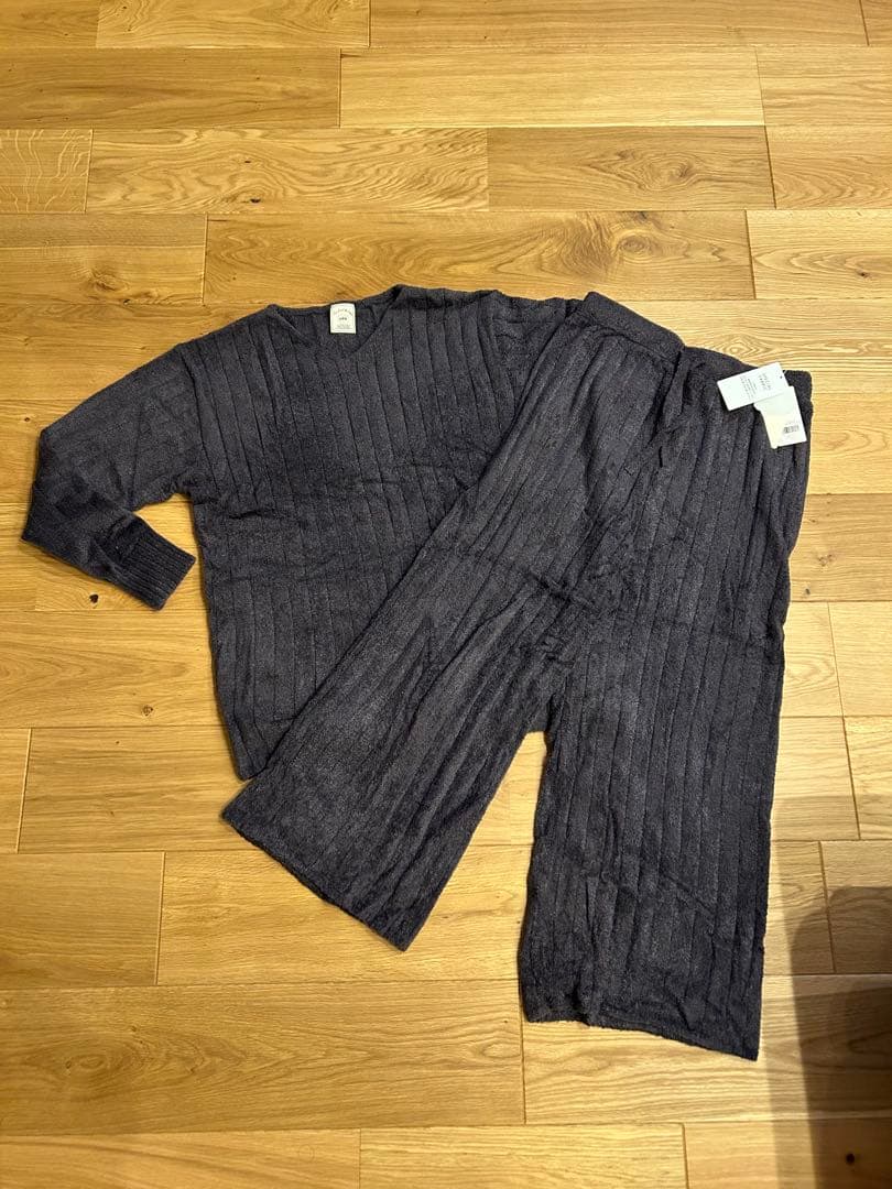 新品タグ付き　ジェラートピケ　調温スムーズィルームウェア上下セット