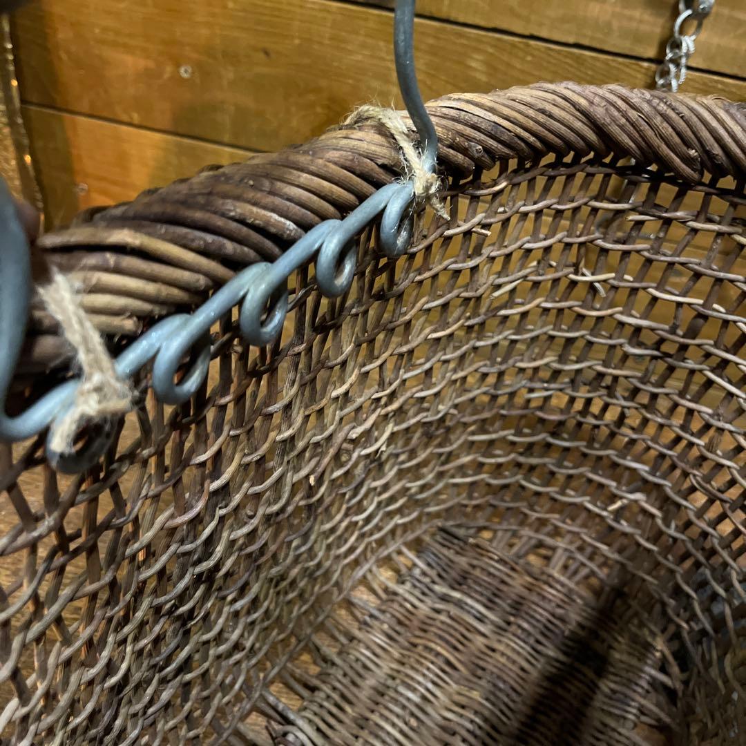 ヴィンテージ　アケビ籠