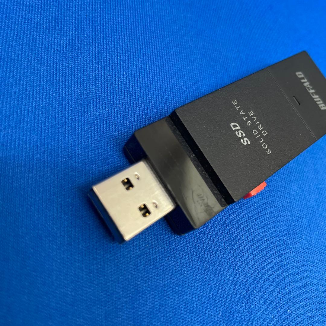 BUFFALO ポータブルSSD 1TB　SSD-PUT1.0U3-B/N