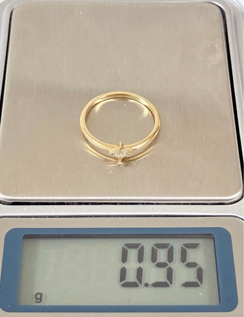 美品 アーカー シリウス リング ダイヤモンド 星 スター AHKAH