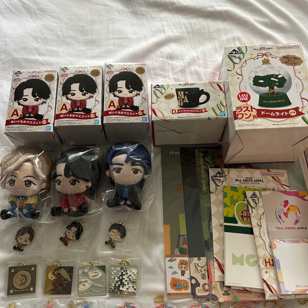 panman⭐︎Mrs. GREEN APPLE 一番くじ　グッズセット