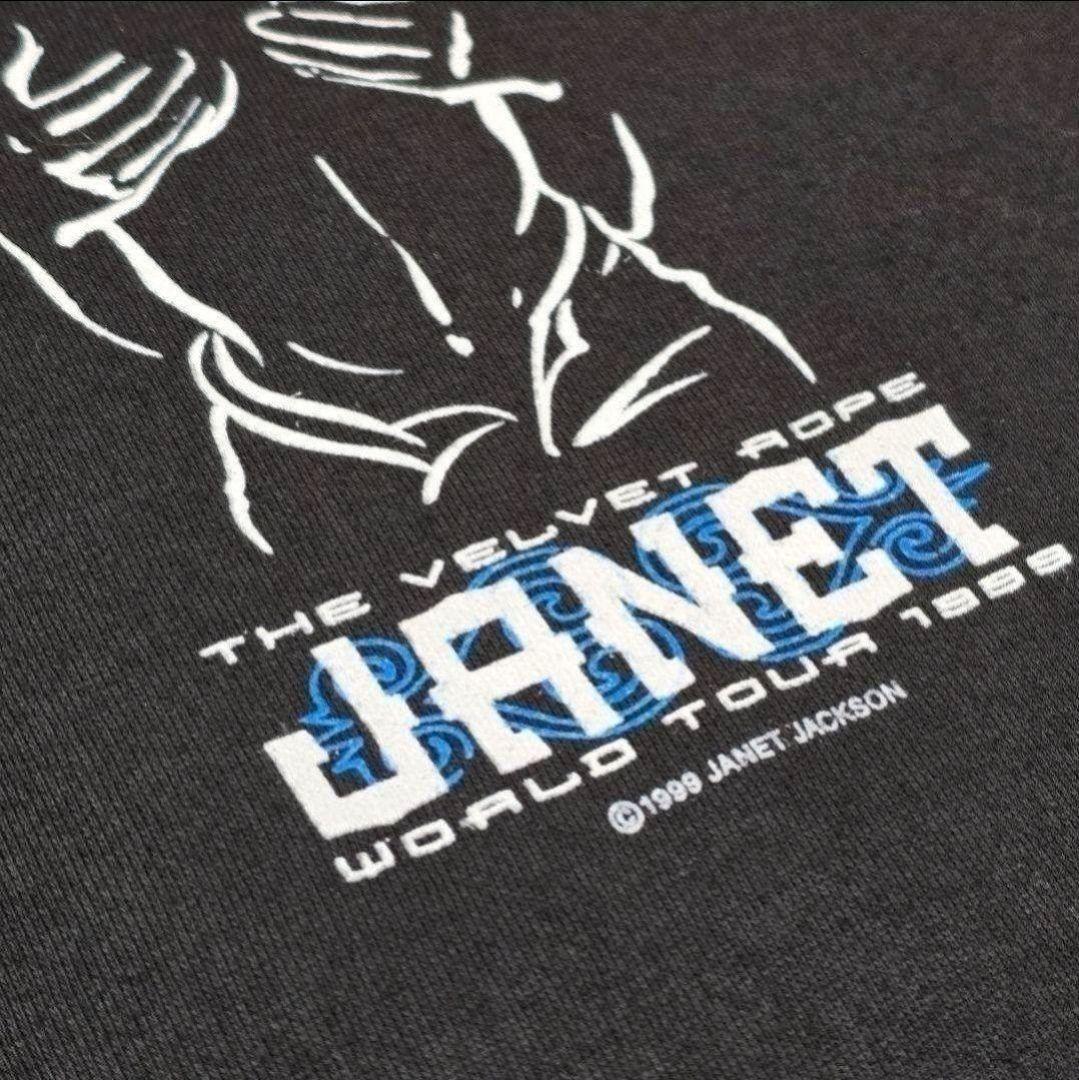 希少 ジャネットジャクソン 1999 ワールドツアー Tシャツ L 美品
