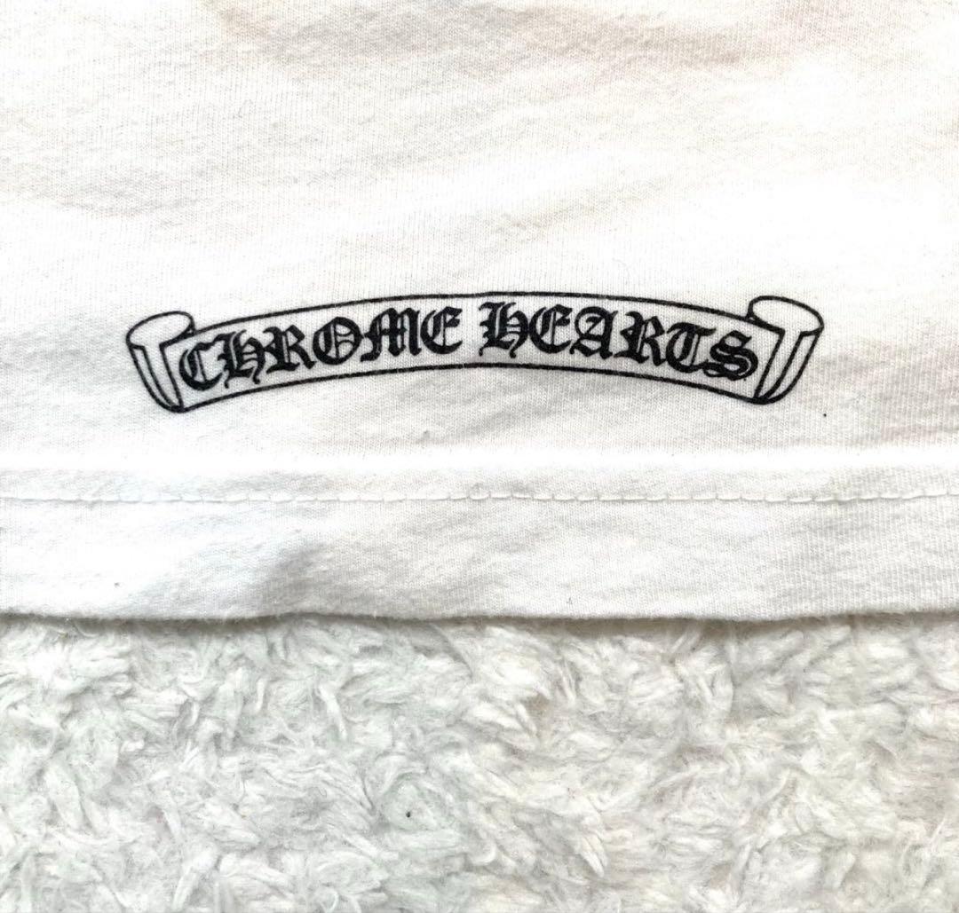 トップス CHROME HEARTS Hollywood Vertical Tee M