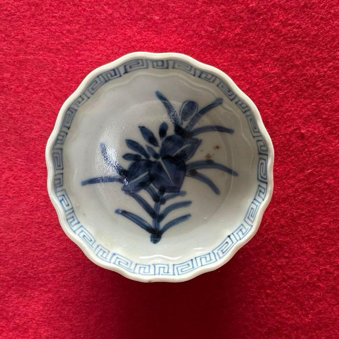 古伊万里　染付　小皿　5枚組 江戸時代