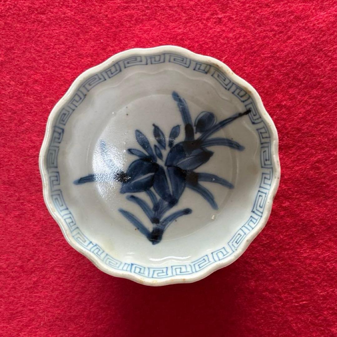 古伊万里　染付　小皿　5枚組 江戸時代