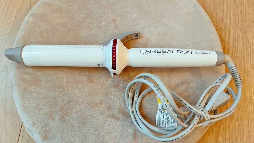 HAIRBEAURON カールヘアアイロン 34mm