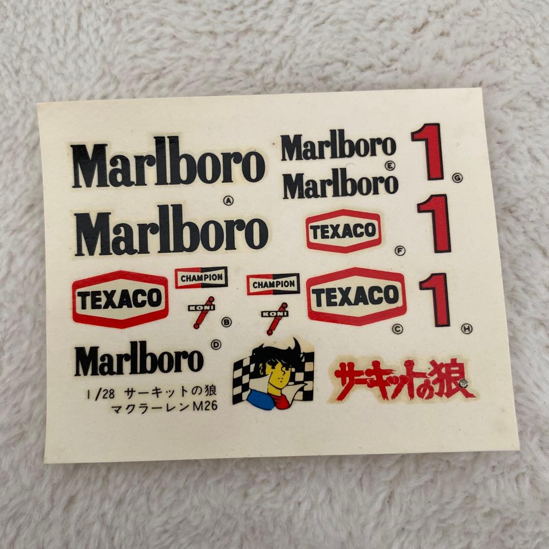 【絶版】サーキットの狼　1/28スケール　マクラーレンM26