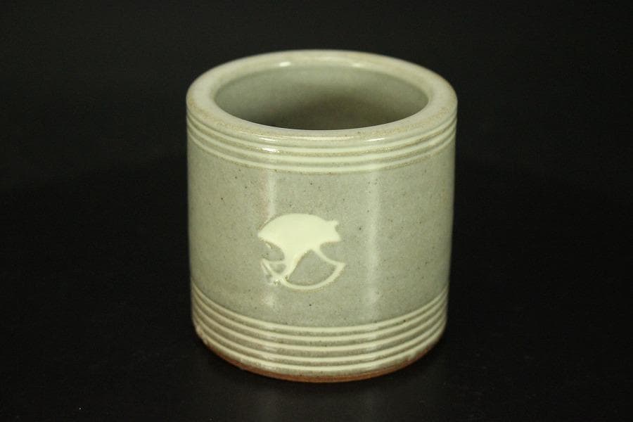 茶道具 蓋置 織部 ガラス 竹 他 五個 まとめて(A338)