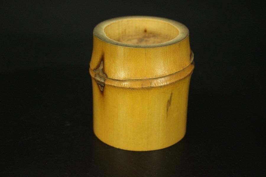 茶道具 蓋置 織部 ガラス 竹 他 五個 まとめて(A338)