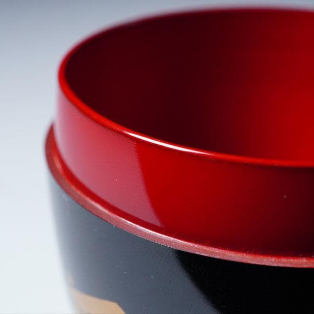 初瀬川柳庵　出世鱗蒔絵中棗　即中斎 御書付　茶道具　表千家　茶器　鱗鶴