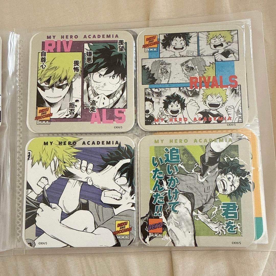 僕のヒーローアカデミア アートコースター RIVALS 緑谷出久 爆豪勝己