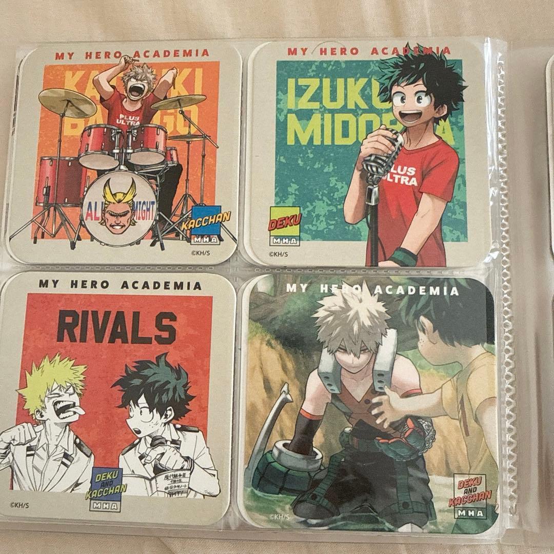 僕のヒーローアカデミア アートコースター RIVALS 緑谷出久 爆豪勝己