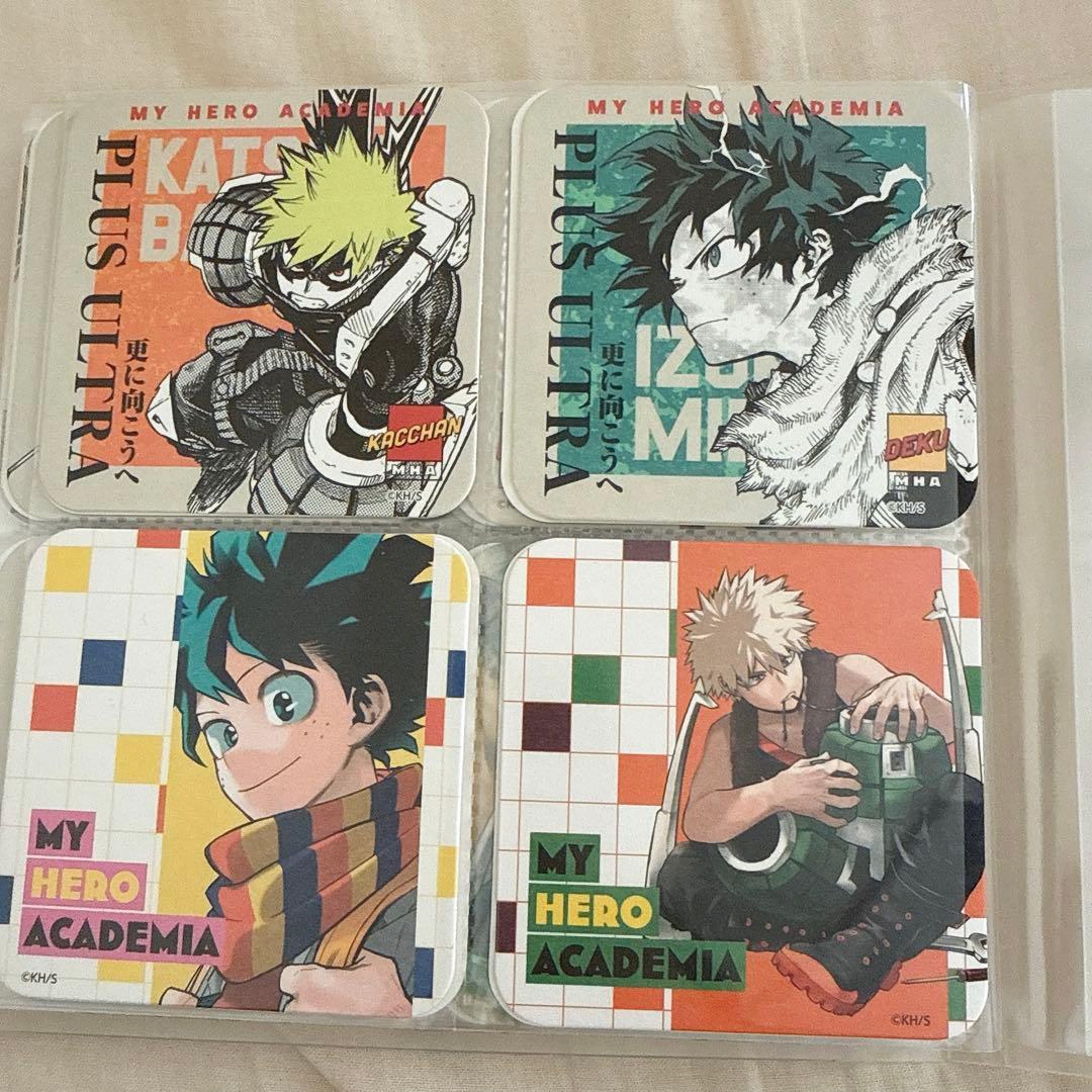 僕のヒーローアカデミア アートコースター RIVALS 緑谷出久 爆豪勝己