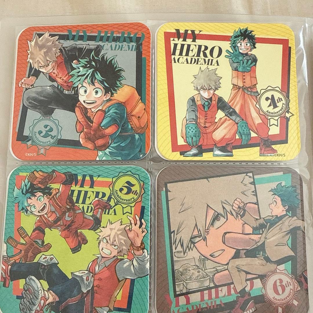 僕のヒーローアカデミア アートコースター RIVALS 緑谷出久 爆豪勝己