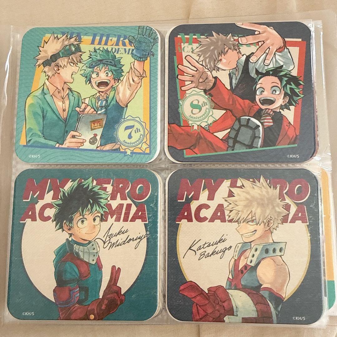 僕のヒーローアカデミア アートコースター RIVALS 緑谷出久 爆豪勝己