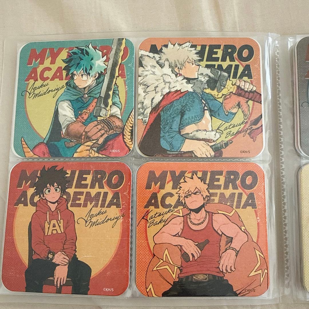 僕のヒーローアカデミア アートコースター RIVALS 緑谷出久 爆豪勝己