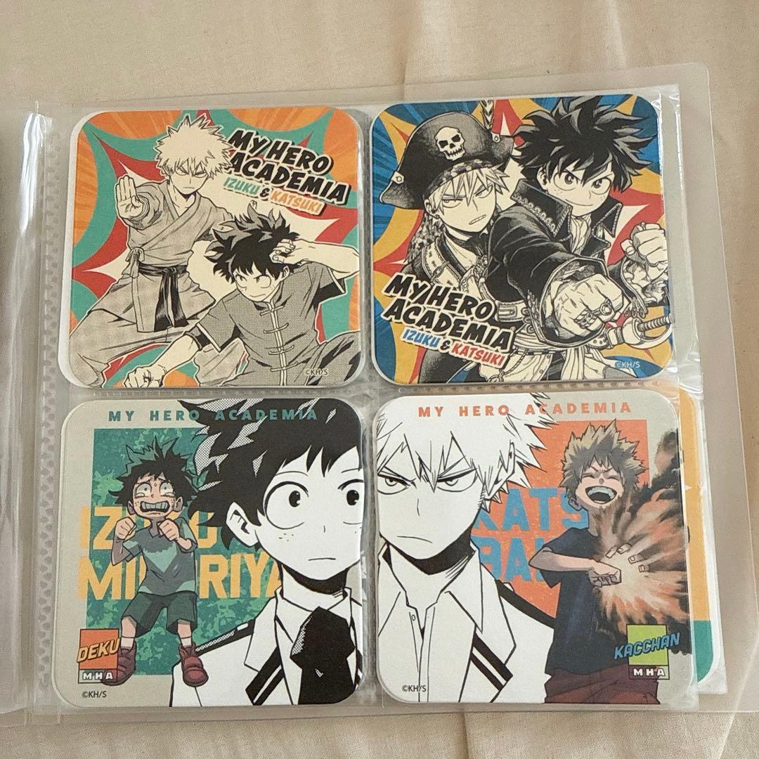 僕のヒーローアカデミア アートコースター RIVALS 緑谷出久 爆豪勝己