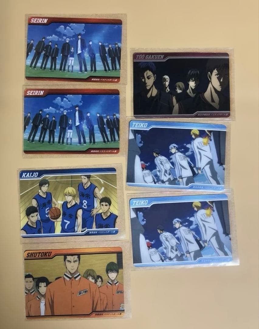 黒子のバスケ スターティングカードコレクション コンプリート 69枚まとめ売り
