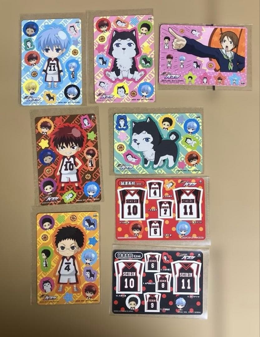 黒子のバスケ スターティングカードコレクション コンプリート 69枚まとめ売り