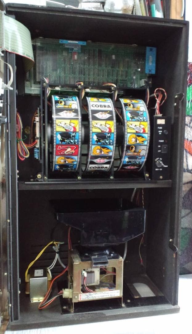 【パチスロ実機】オリンピア★コブラⅡ【不要機付き】４号機・レトロ・希少台