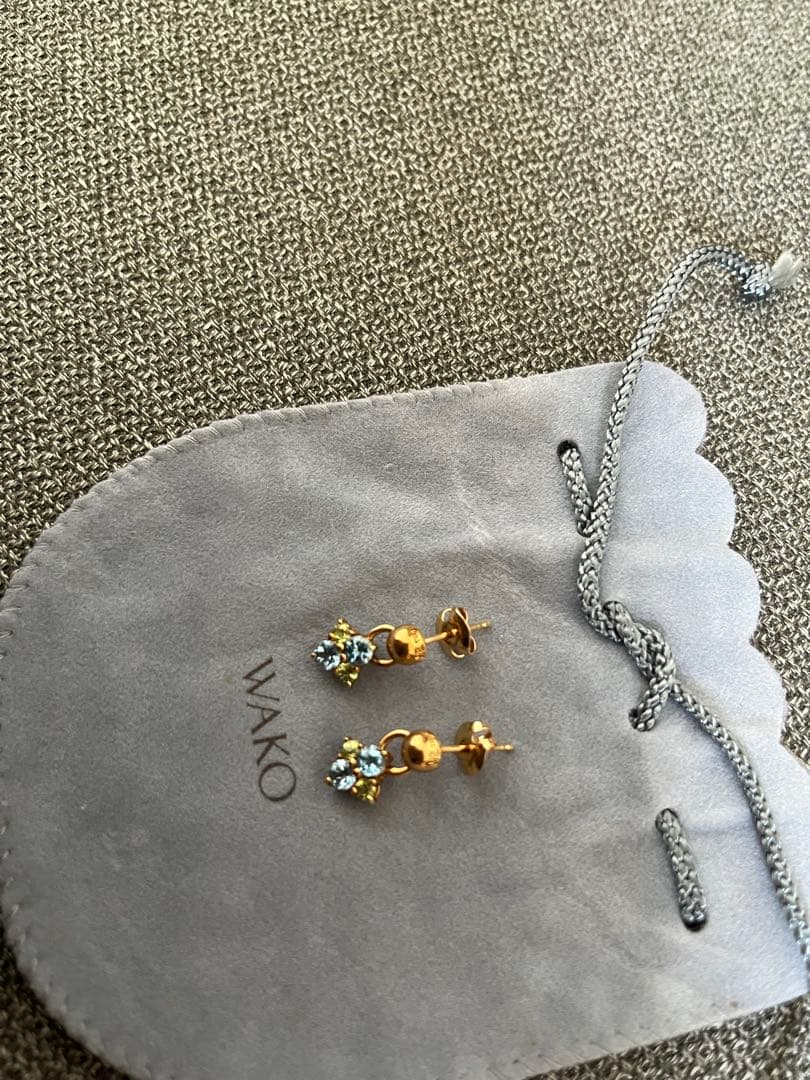 クレージュ　k18 ピアス