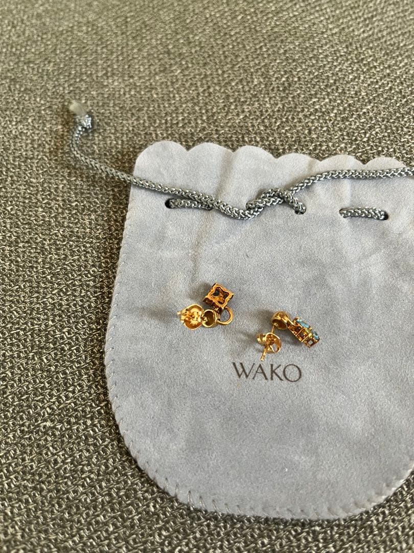 クレージュ　k18 ピアス