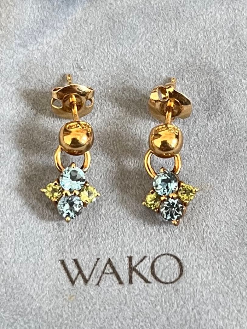 クレージュ　k18 ピアス