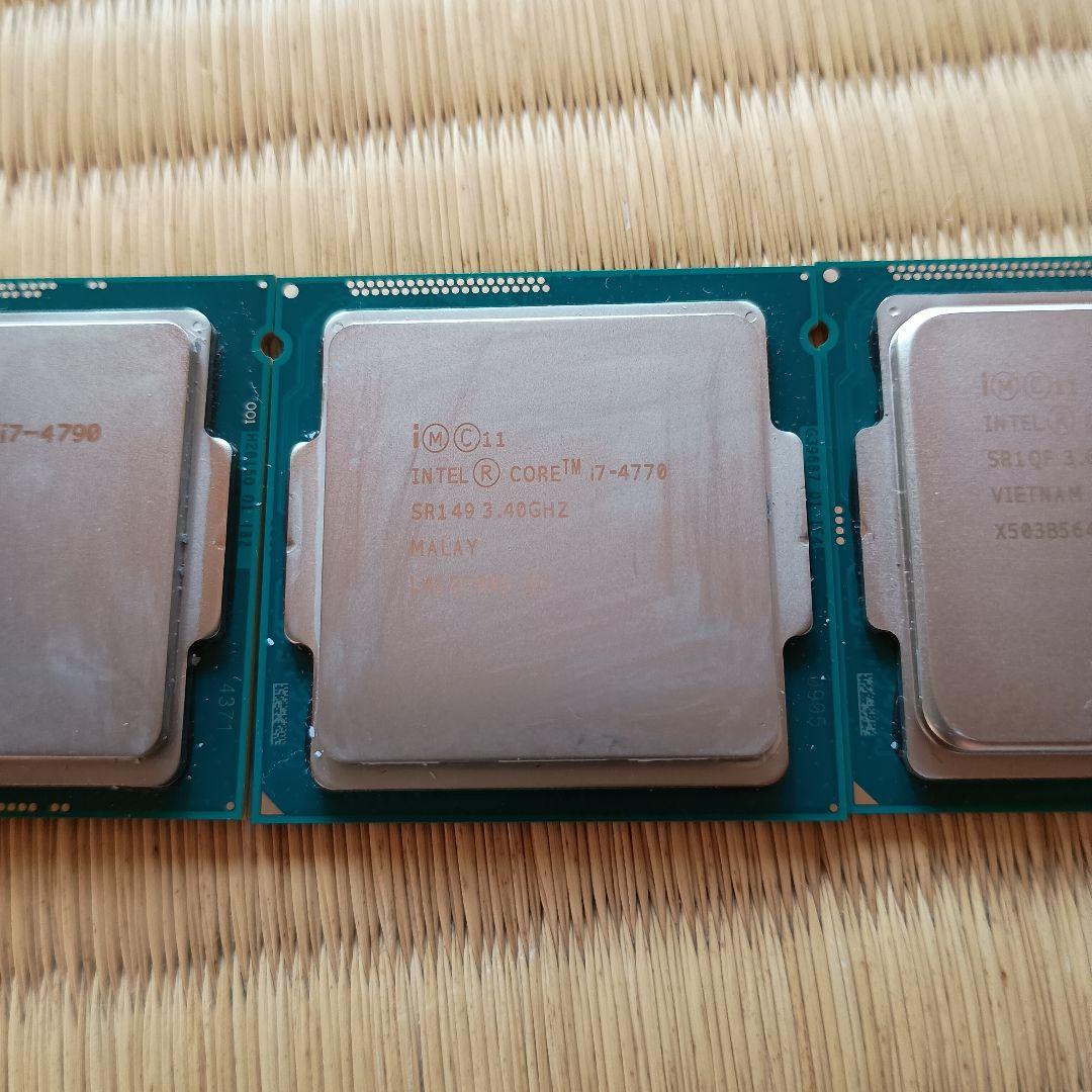 Intel Core i7-4790/i7-4770 CPUセット