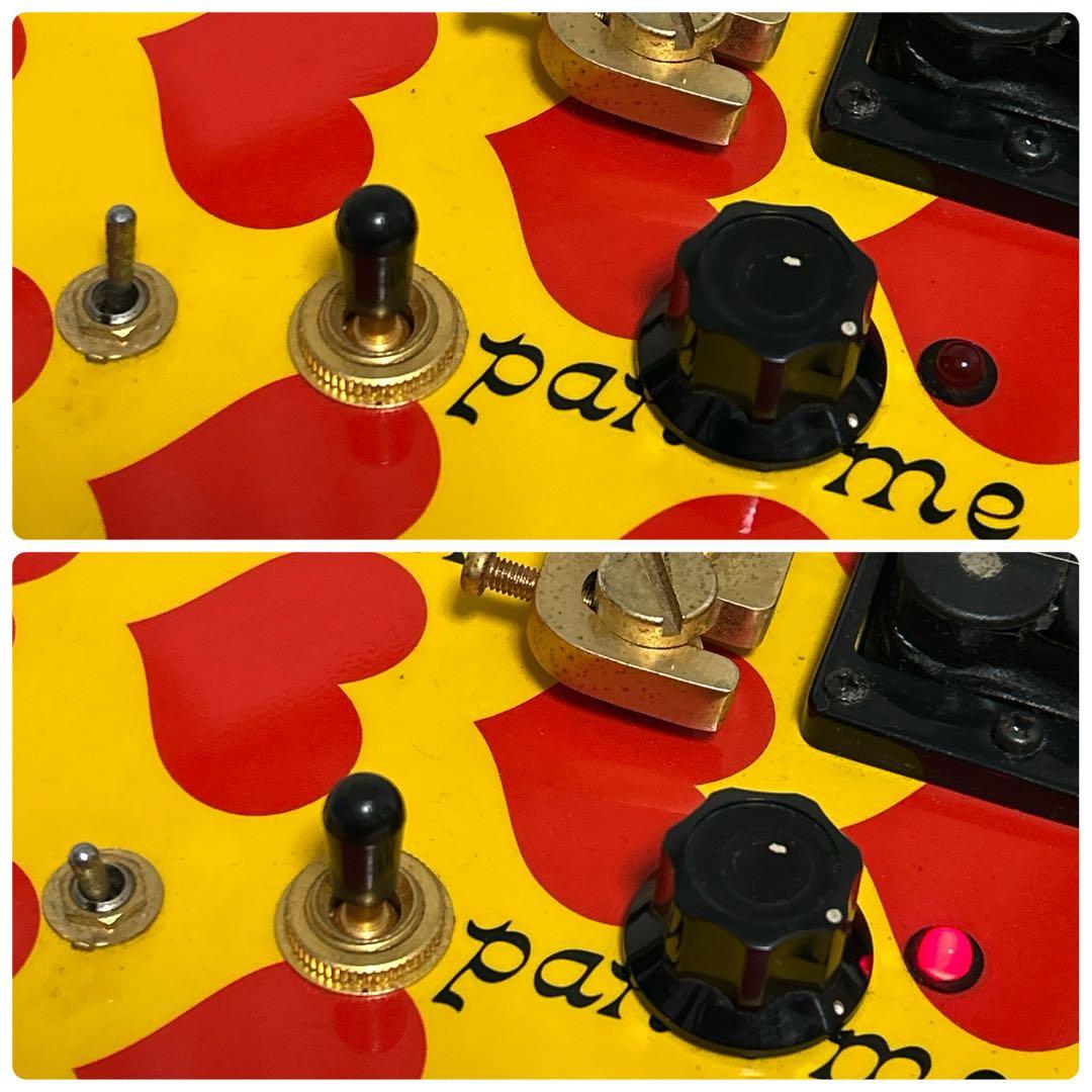 BURNY YH-JR hideモデル アンプ内蔵 モッキンバード ギター ②