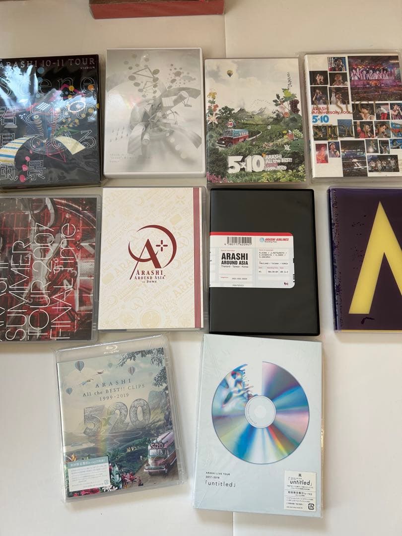 ARASHI ライブDVD・本　 まとめ売り