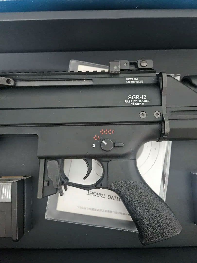 極美品 東京マルイ SGR-12 スペアマグ付き 外箱傷みあり