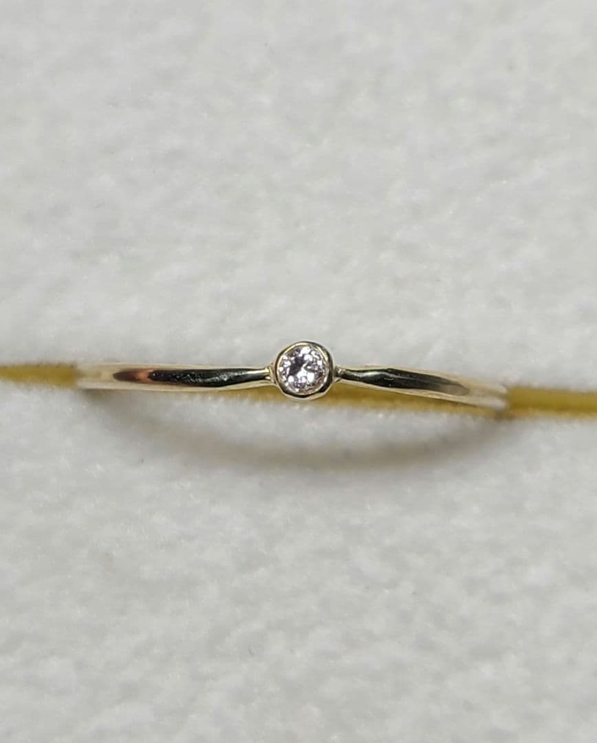 Hippieオーダー★アーガイル鉱山産ピンクダイヤモンドリング10K★