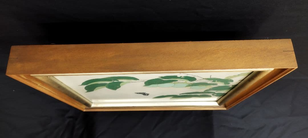 日本画（絹本着彩）　中塚一杉