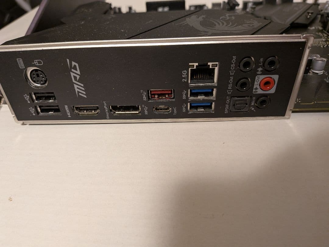 MSI MPG Z490 GAMING PLUS マザーボード